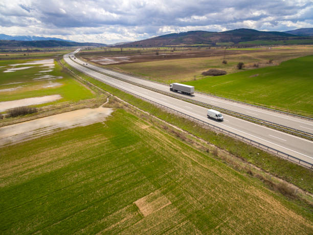 istock Truck on the road 941716506