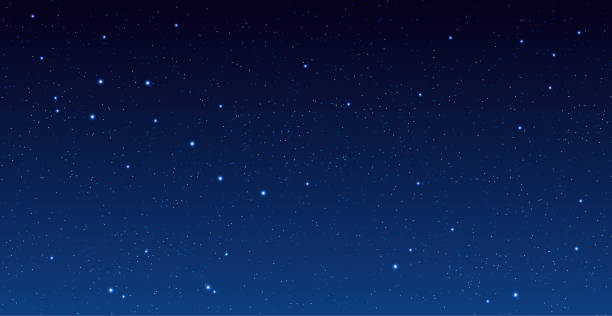 hvězdy ve vesmíru - galaxie stock ilustrace