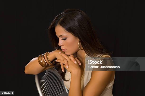 Concerned Woman Stock Photo - Download Image Now - 30-34 Years, Absence, Adult