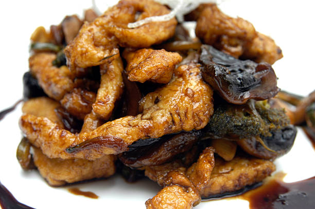 Stir-fried fungus