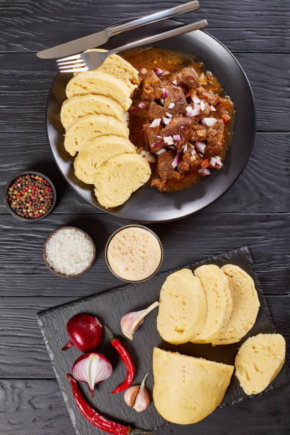 istock Czech beef goulash served on plate 941723236