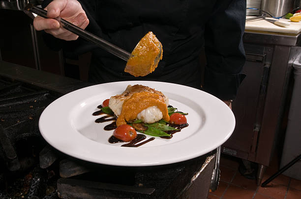 istock Preparing sea bass 94172822