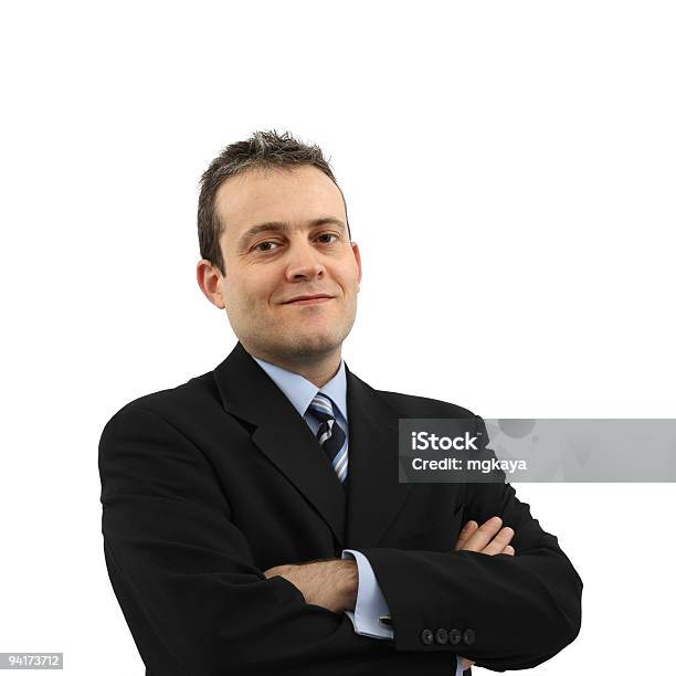 Smiling Businessman Stock Photo - Download Image Now - Adult, Adults Only, Business