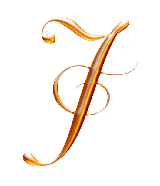 istock Golden alphabet, letter J, white background, beveled gold effect, 3d illustration 941737252