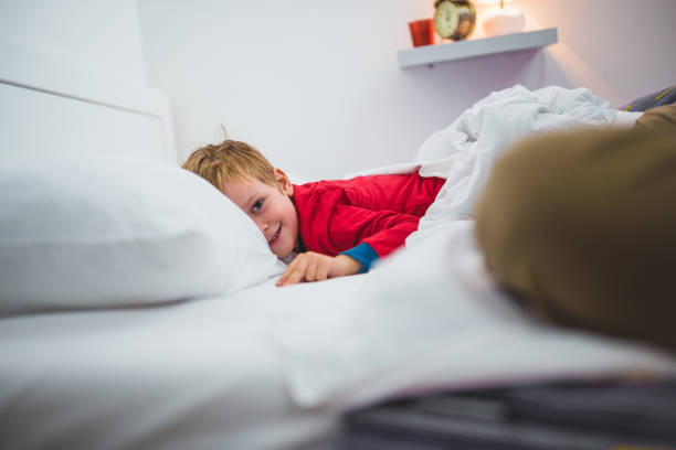 istock Pregnant woman sleeps her son 941737852