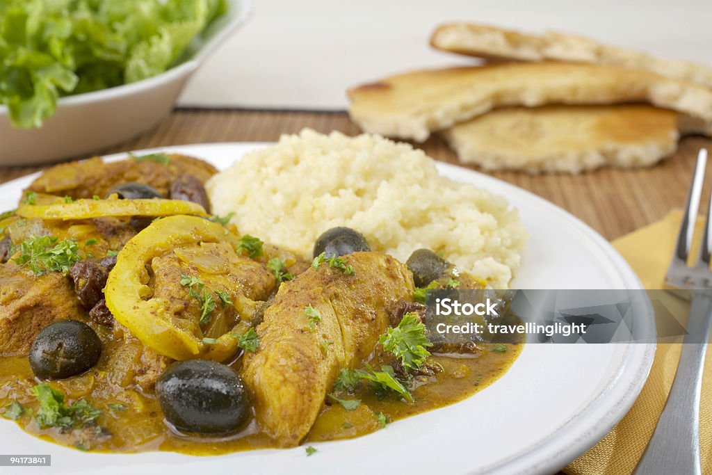 Pollo marocchino - Foto stock royalty-free di Carne di pollo