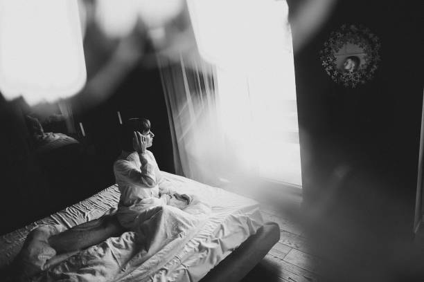 istock Heterosexual couple resting at home 941741442