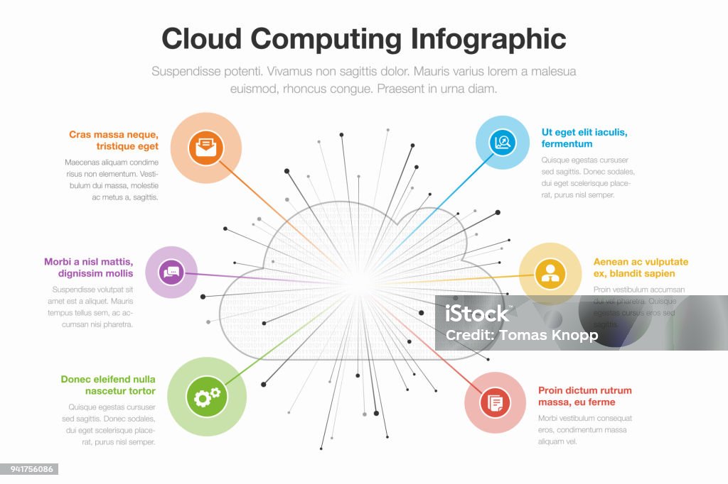 Cloud Computing Infographic Concept Stock Illustration - Download Image ...