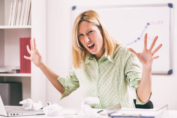 istock Businesswoman in office 941756104
