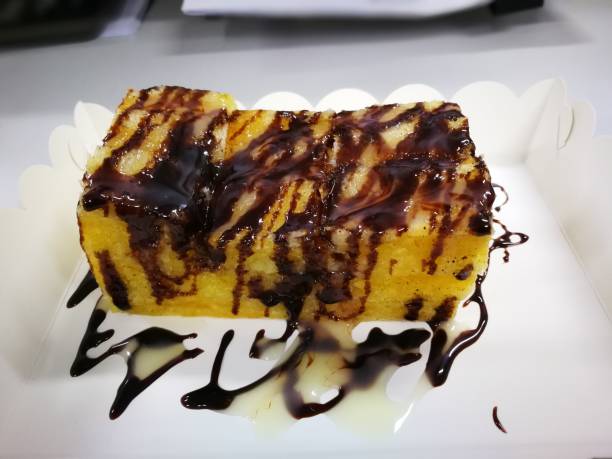 istock sweet bread  grill with butter and chocolate sauce 941756718