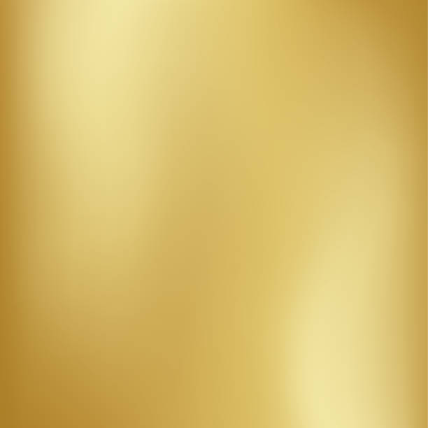 ilustrações de stock, clip art, desenhos animados e ícones de vector gold blurred gradient style background. abstract smooth colorful illustration, social media wallpaper - ouro metal