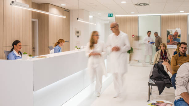 istock Doctors walking in clinic 941762260