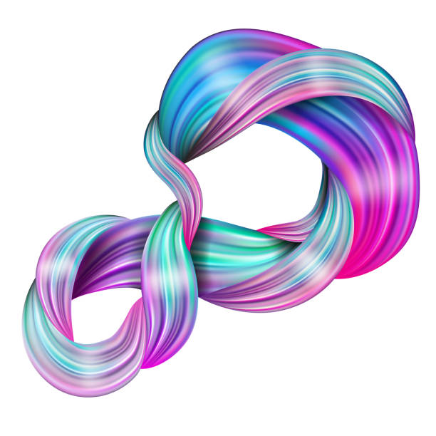 istock 3d abstract fluid design. Colorful modern background with twisted brush stroke, smear waves, paint splash curl, splatter. 941768926