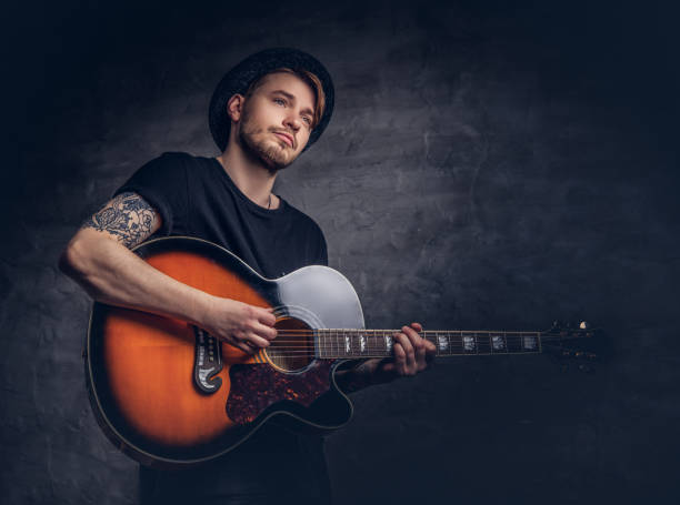 istock Portrait of handsome bearded hipster. 941771760