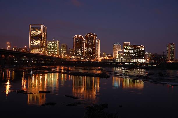 istock Richmond Skyscrapers Outlined 94177260