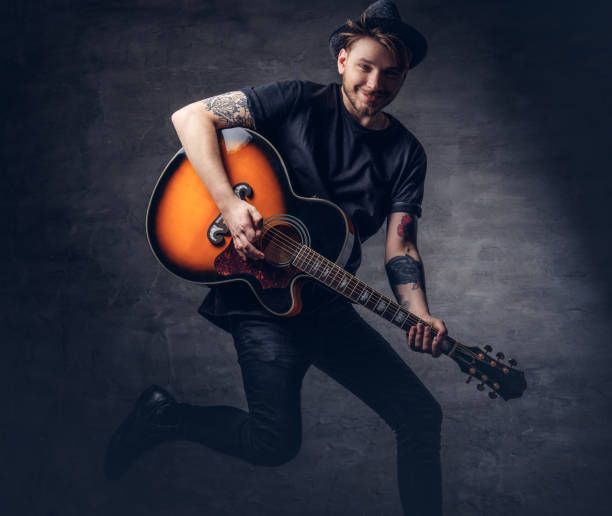 istock Portrait of handsome bearded hipster. 941775842