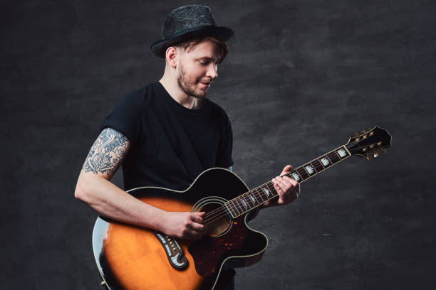 istock Portrait of handsome bearded hipster. 941776064