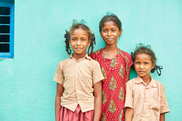 istock Cheerful cute Indian sisters 941786210