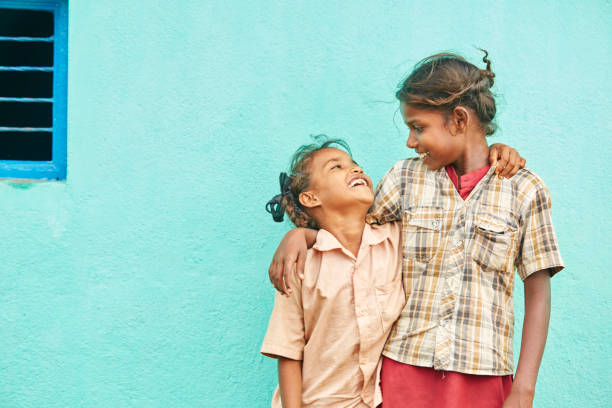 istock Cheerful cute Indian sisters 941786216