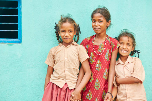 istock Cheerful cute Indian sisters 941786238