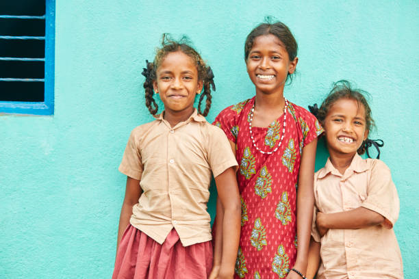 istock Cheerful cute Indian sisters 941786240