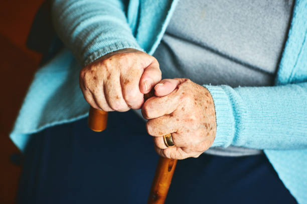 istock Elderly woman feeling nervous 941789844