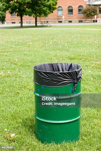 Garbage Can Stock Photo - Download Image Now - Barrel, Bucket, Can