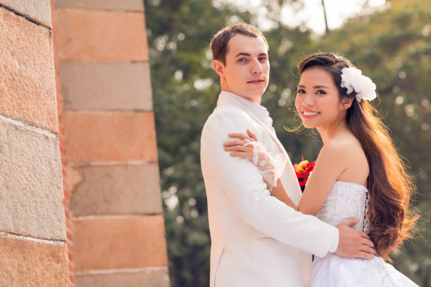 istock Romantic Shot of Wedding Couple 941792724