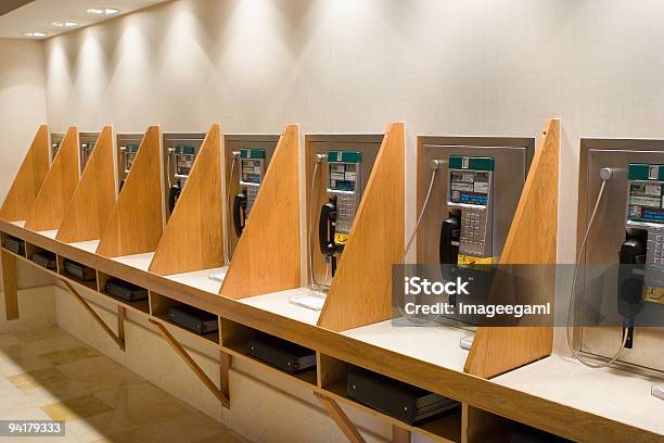 Public Telephones Stock Photo - Download Image Now - Business, Business Travel, Color Image