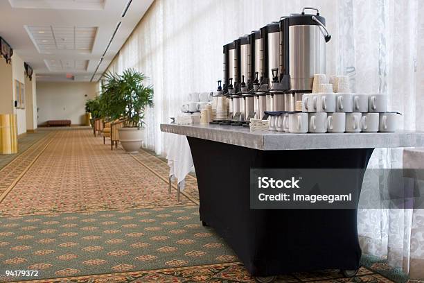 Foto de Intervalo Para Coffee e mais fotos de stock de Centro de Conferência - Centro de Conferência, Hotel, Café - Bebida