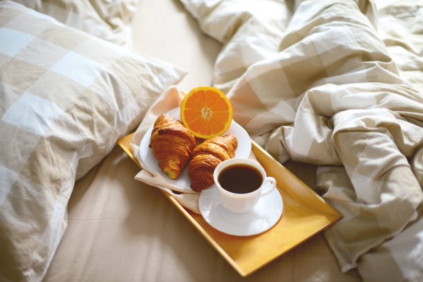 Morning in the bedroom