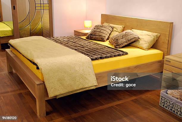 Modern Bedroom Stock Photo - Download Image Now - Bed - Furniture, Bedding, Bedroom