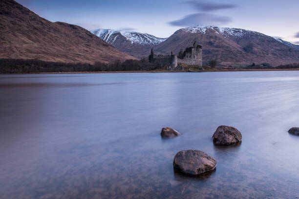 istock Kilchurn Castle just before sunrise 941803600