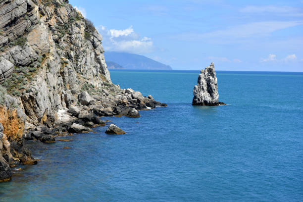 istock rock in the sea 941807950