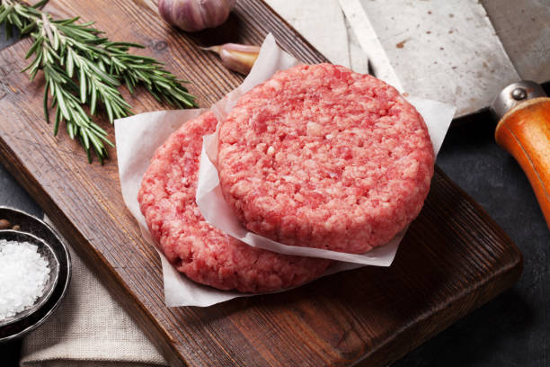 istock Raw minced beef meat for home made burgers 941808646