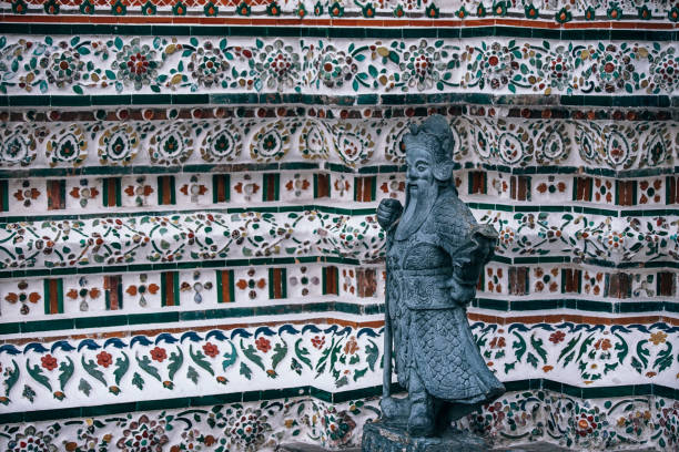 istock Cool Stone Statue of an Asia Warrior 941818098