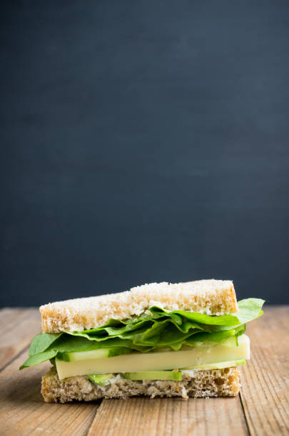 istock Sandwich avocado, salad and mozzarella 941818474
