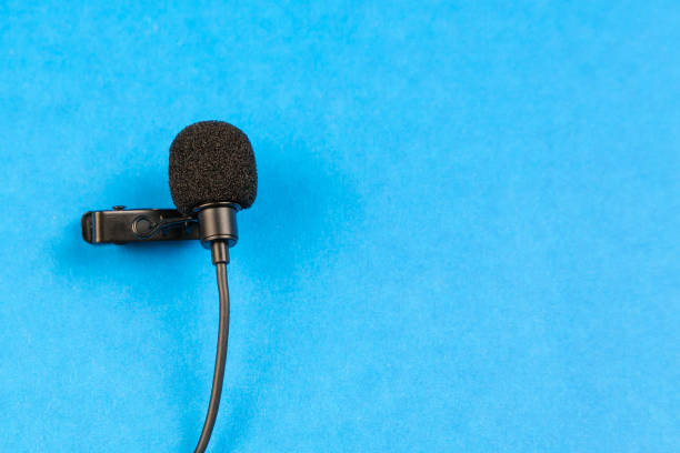istock Miniature microphone of the buttonhole. 941833916