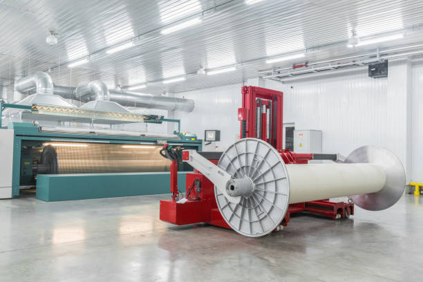 istock lifting machine at the factory 941847292