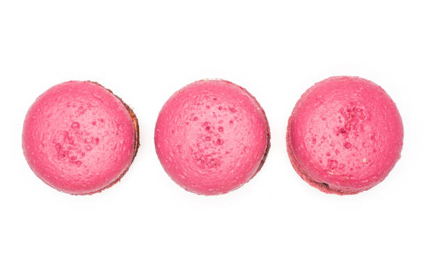 istock Colourful French macaron (macroon) isolated on white 941847438