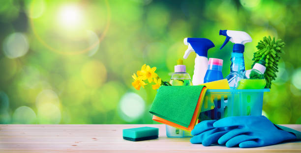 Cleaning concept. Housecleaning, hygiene, spring, chores, cleaning supplies Cleaning concept. Housecleaning, hygiene, spring, chores, cleaning, cleaning supplies mop photos stock pictures, royalty-free photos & images