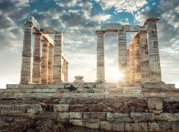 Poseidon Temple in Greece