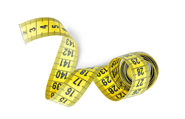 istock Measuring tape isolated on white background 941875888