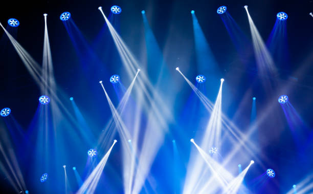 istock Stage lights on concert. Lighting equipment 941882620