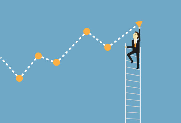 340+ Line Graphs Cartoon Stock Illustrations, Royalty-Free Vector ...