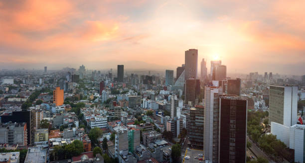 istock Panoramic View of Mexico City - Mexico 941906316