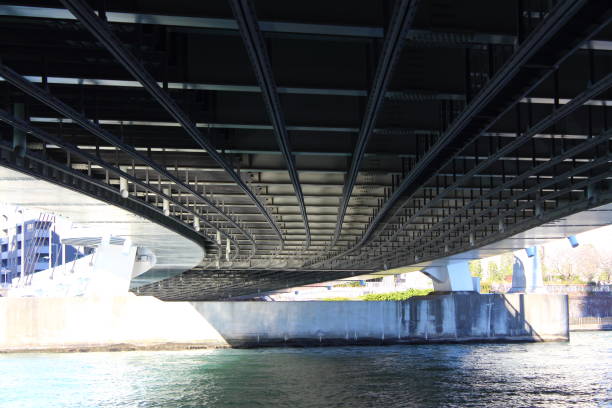 Chuo Ohashi Bridge in Chuo-ku, Tokyo