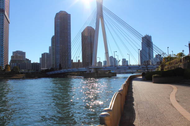 istock Chuo Ohashi Bridge in Chuo-ku, Tokyo 941914406