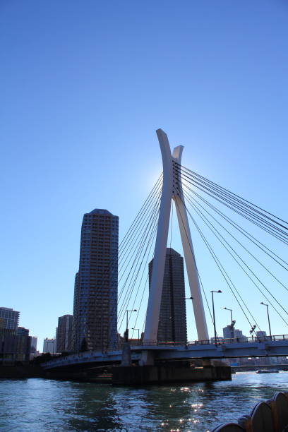 istock Chuo Ohashi Bridge in Chuo-ku, Tokyo 941918986
