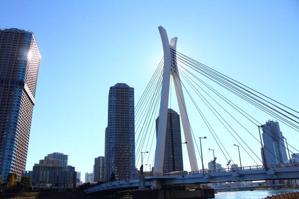 istock Chuo Ohashi Bridge in Chuo-ku, Tokyo 941919338